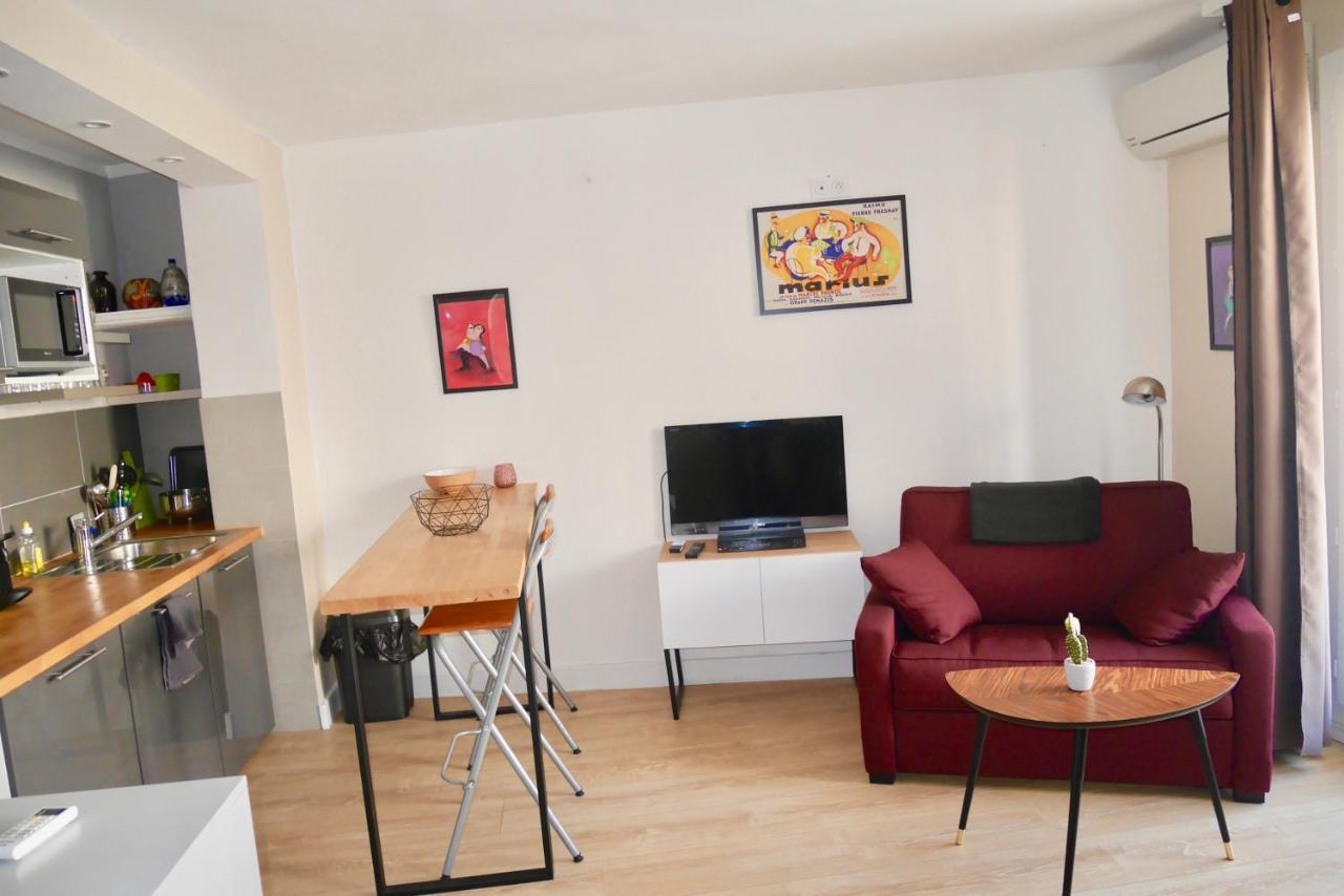Studio Avec Balcon Amenage Et Wifi A Marseille A 2 Km De La Plage Leilighet Eksteriør bilde